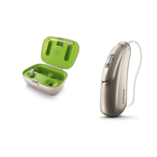 Phonak Audeo B50 Hearing Instrument and case